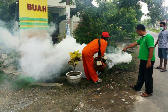 Antisipasi BPD Pemdes Campurejo Lakukan Fogging